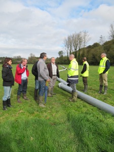 visite de chantier - octobre 2014