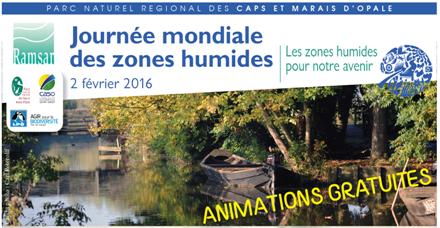 Journée mondiale des zones humides 2016 dans l’Audomarois