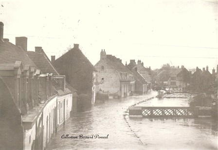 Crue du 01/11/1894 à St-Omer (Source : M. Bernard PONSEEL)