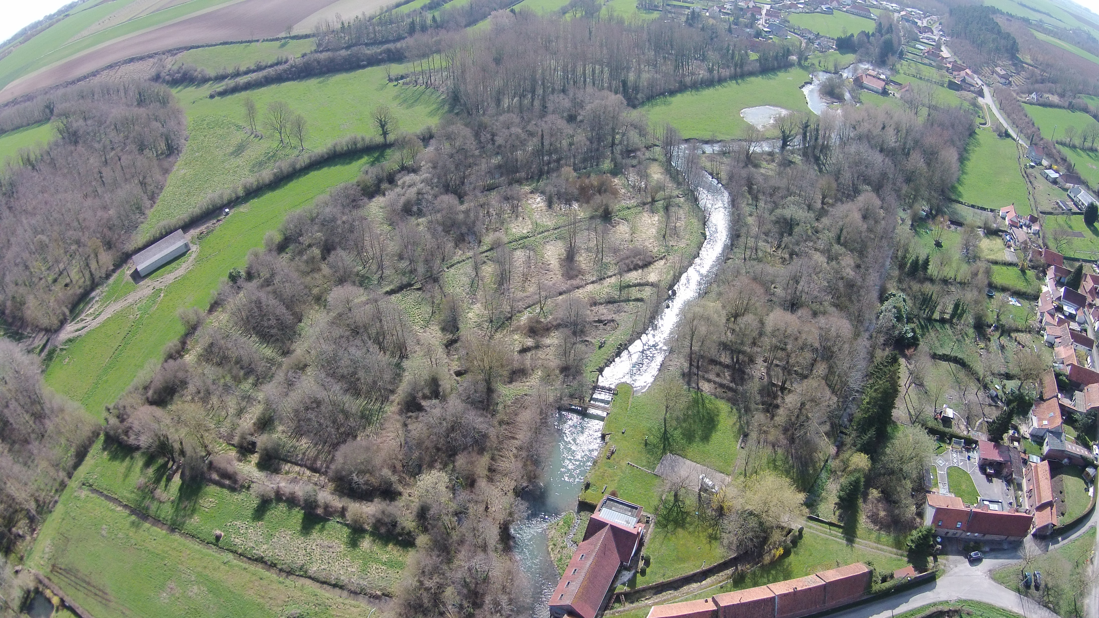 L'ancienne pisciculture d'Assinghem - Avril 2018