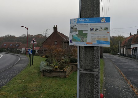 Panneau d'informations - Arques / Clairmarais - les Rossignoles