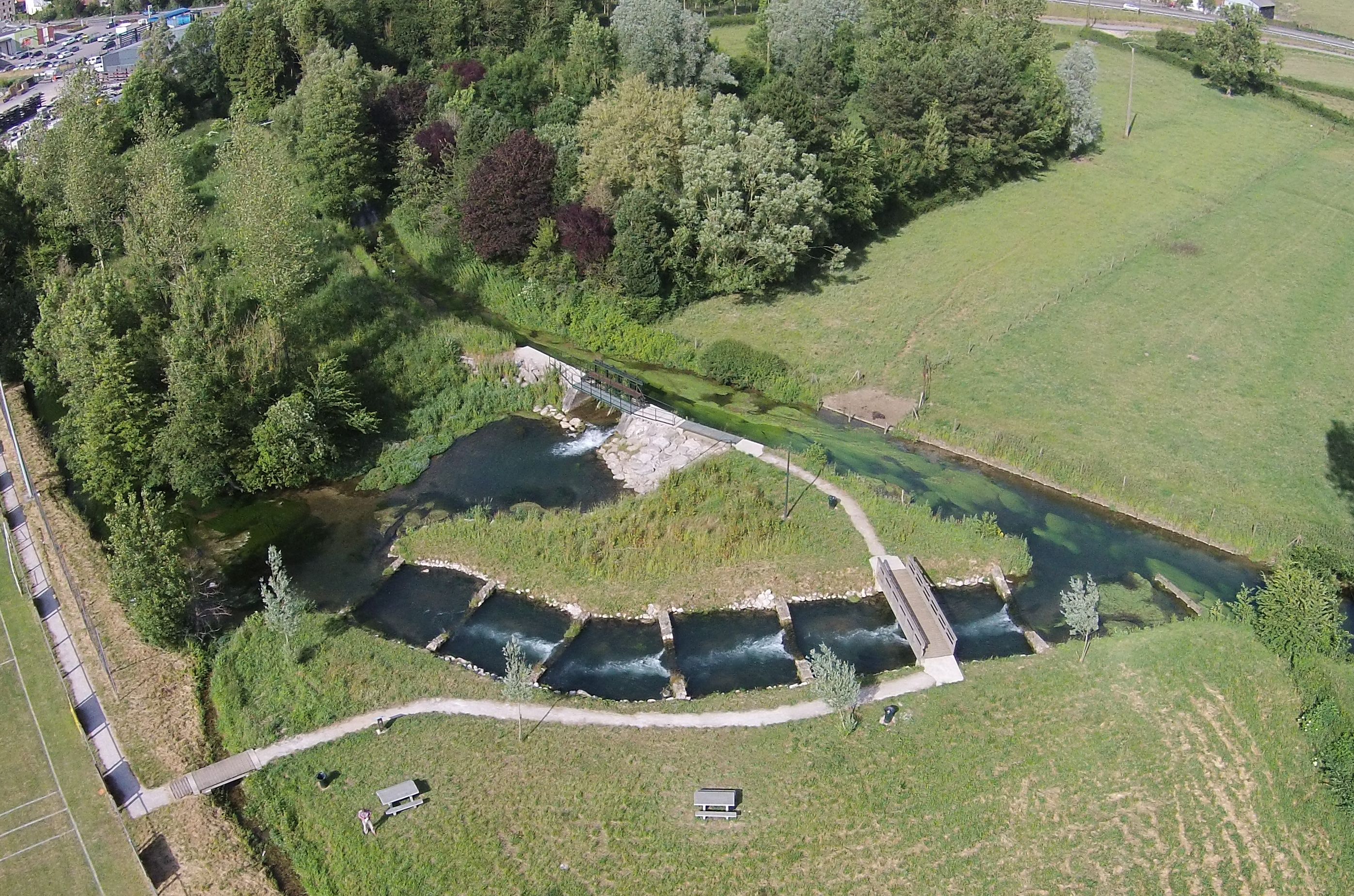 Rivière de contournement à Fauquembergues